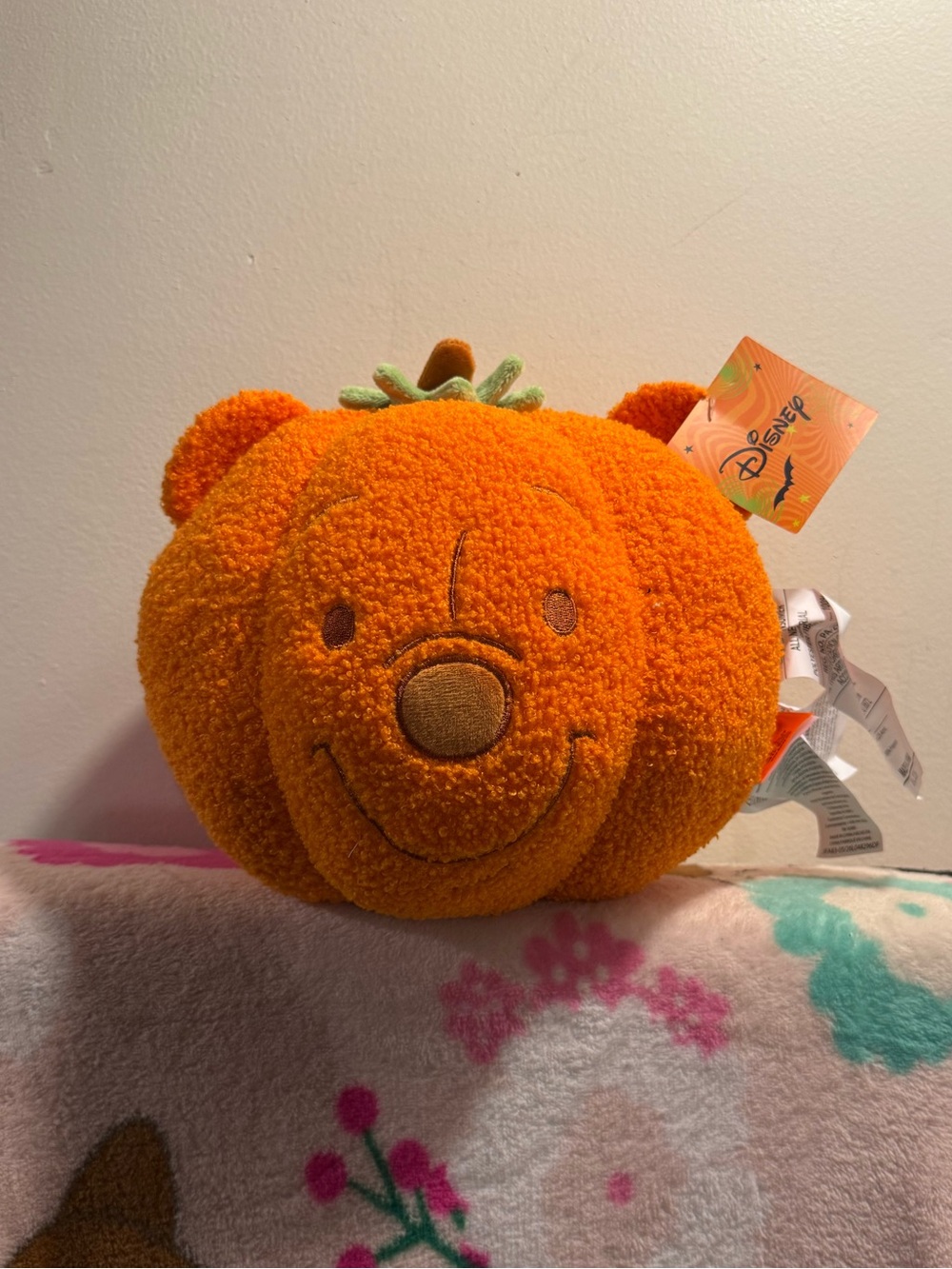 Viral Aldi Winnie the Pooh Pumpkin Halloween pillow